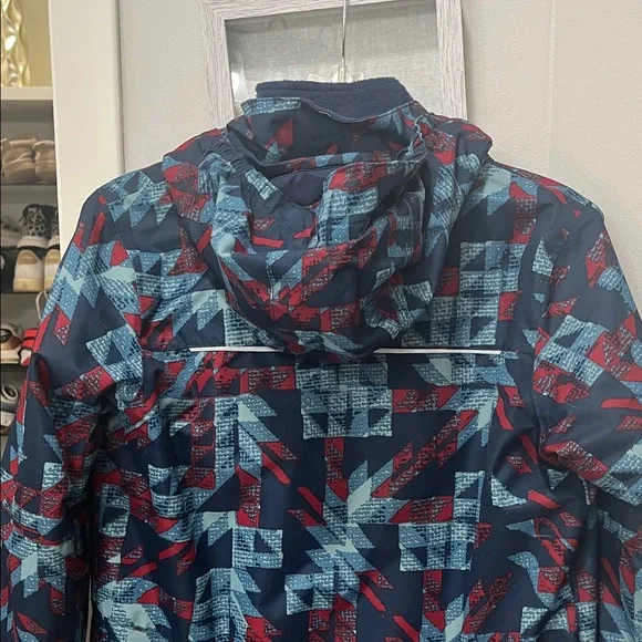 Columbia Kids' Vibrant Blue and Red Puffer Jacket - Picture 8 of 9